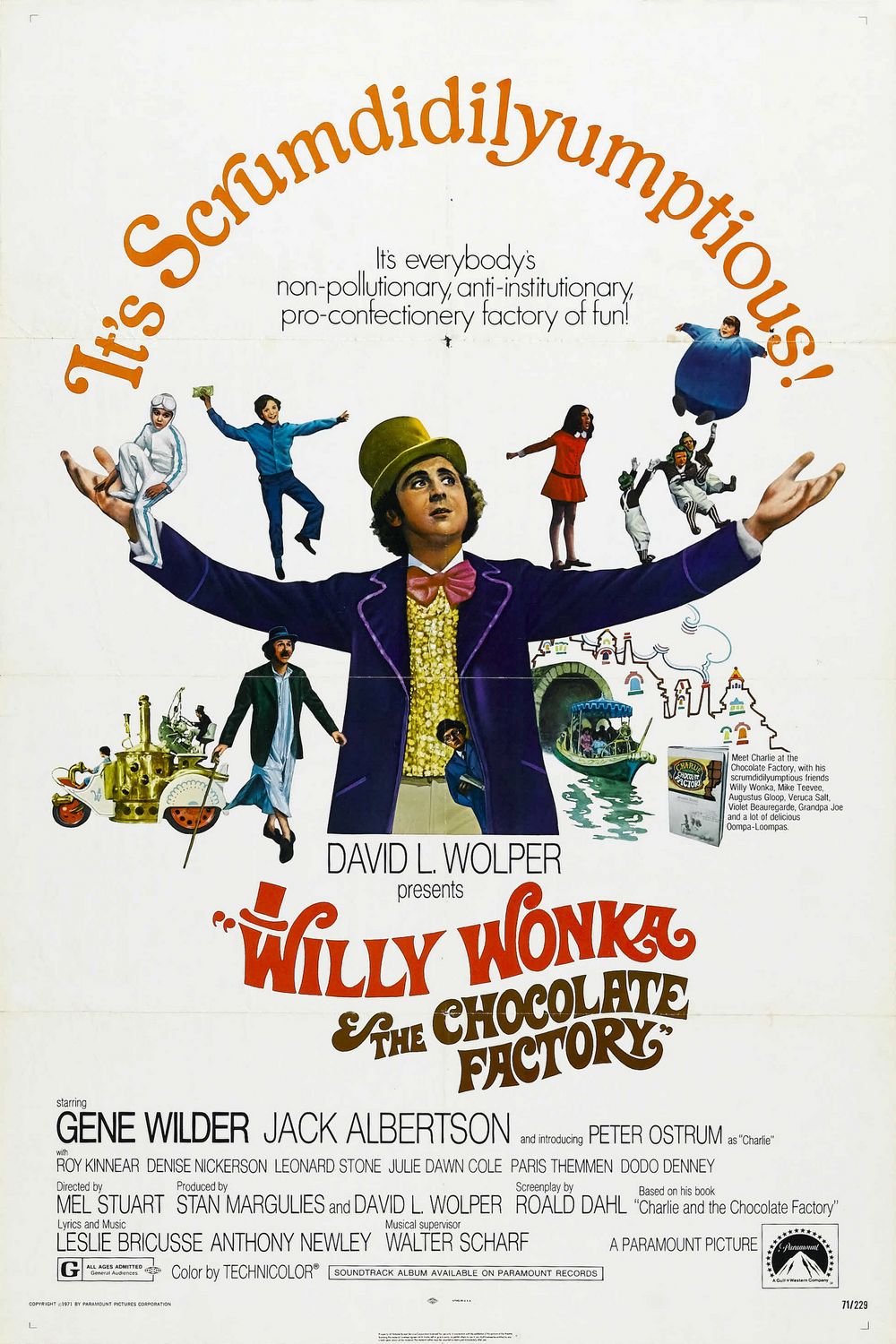 #311) Willy Wonka \u0026 the Chocolate Factory (1971) – The Horse's Head, image size:1000x1500