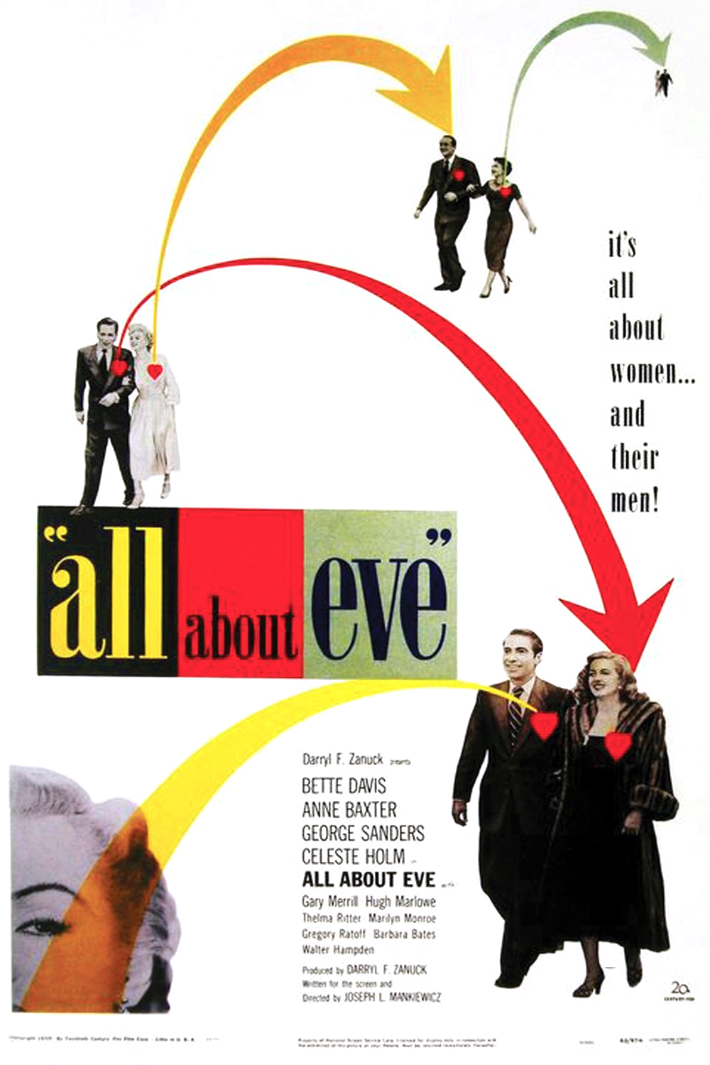 565) All About Eve (1950) – The Horse's Head, image size:1000x1500