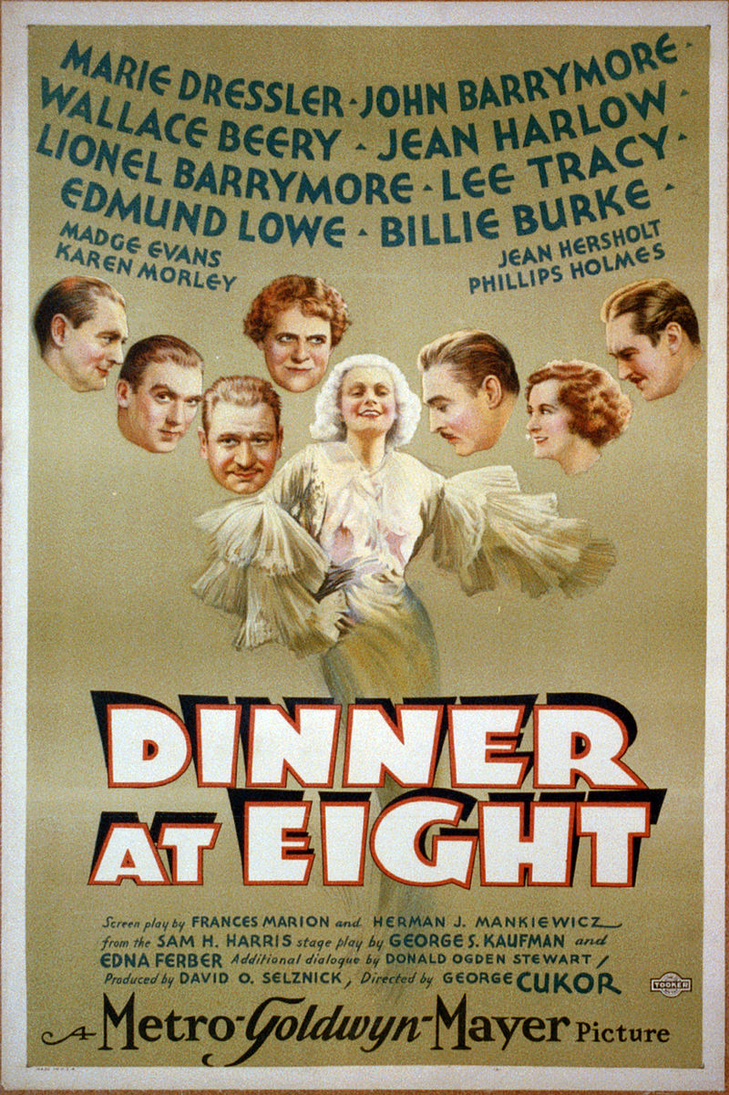 720) Dinner at Eight (1933) – The Horse's Head